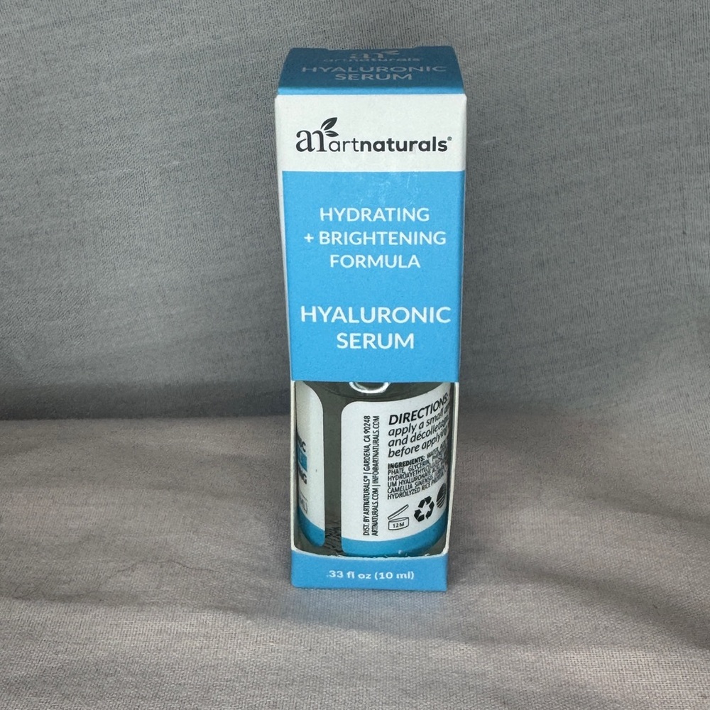 ArtNaturals Hyaluronic Serum – Hydrating + Brightening Formula (.33 fl oz)